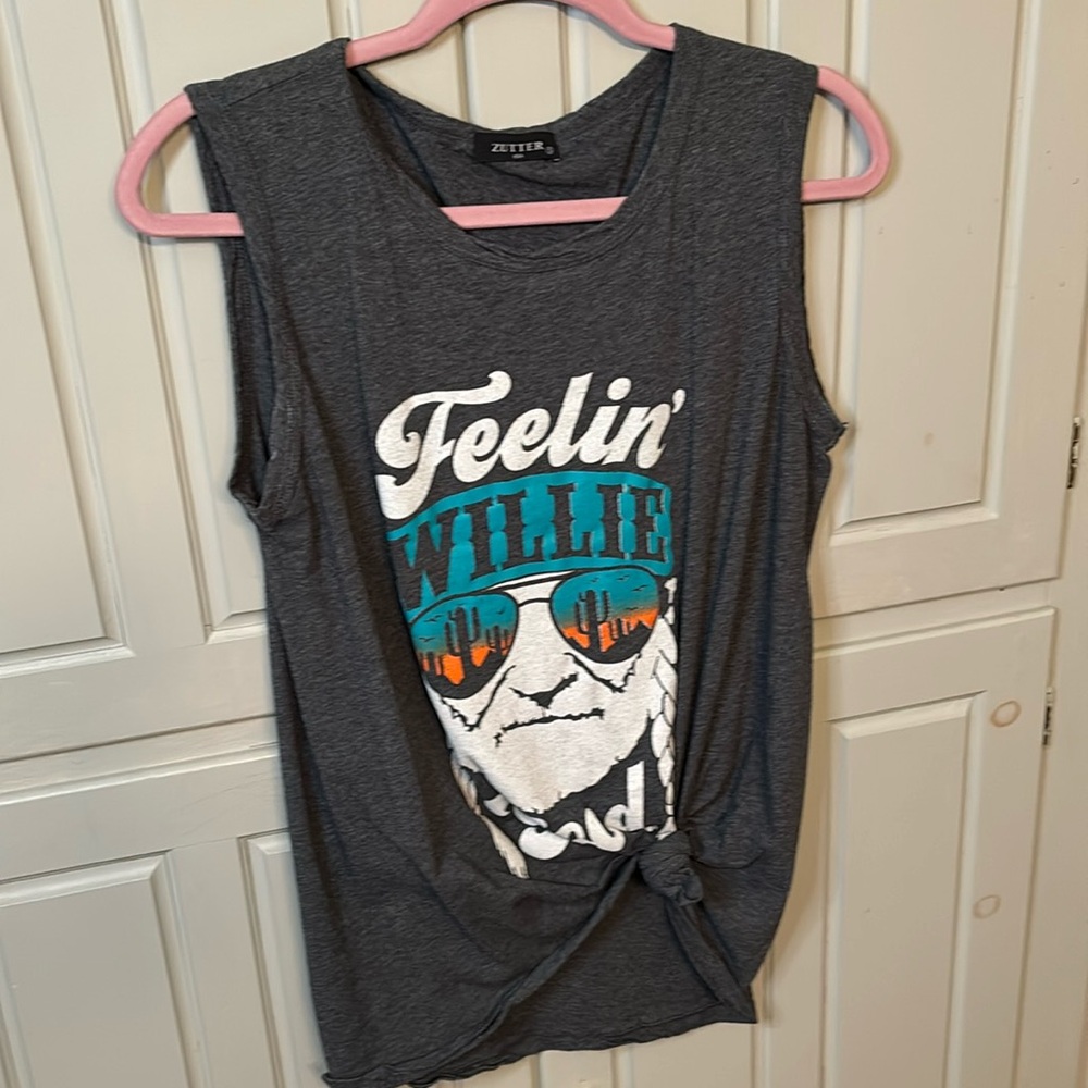 Feeling Willie Good women’s sleeveless Tee